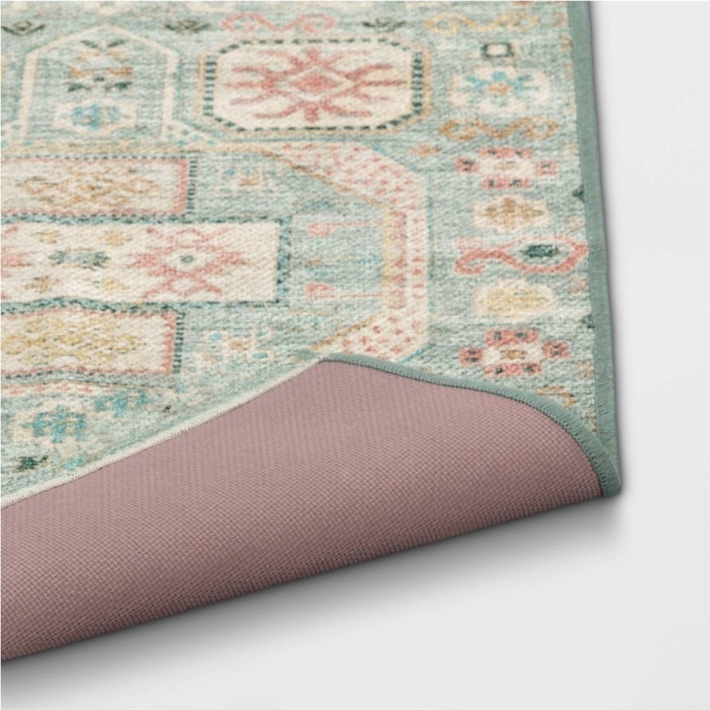 2'3"×3'9" Saltwash Accent Rug from Threshold™ Accent Rug Blue - Threshold NWT - Picture 4 of 4